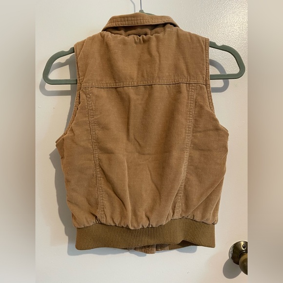 I Love H81 An American Brand Size Medium Corduroy Vest , Floral Lined - Picture 4 of 5